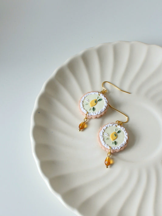 Lemon Tart Earrings