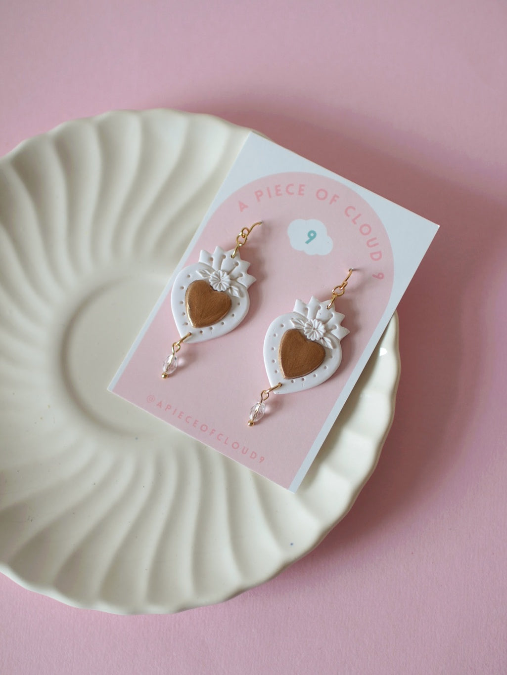Milagrito Eterio - Mexican Folk Art Earrings