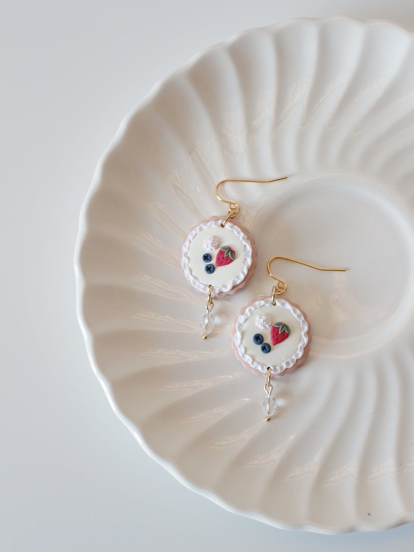 Fruit Tarts - Dessert Earrings