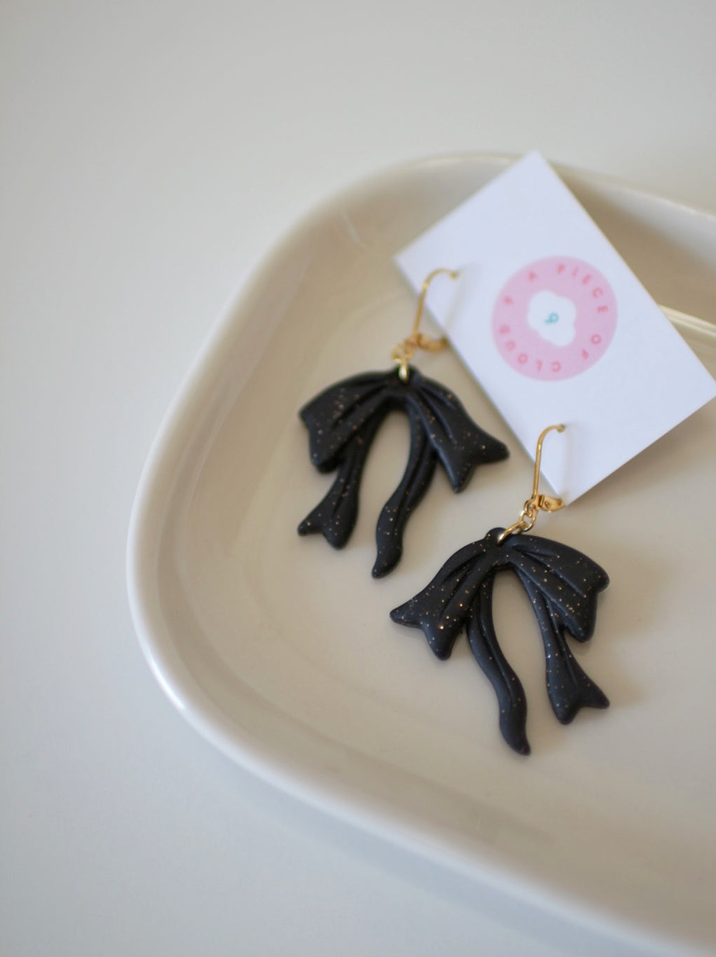 Cozy Ribbons - Bow Earrings