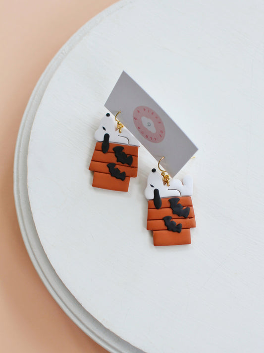 Spooky Pup - Halloween Earrings