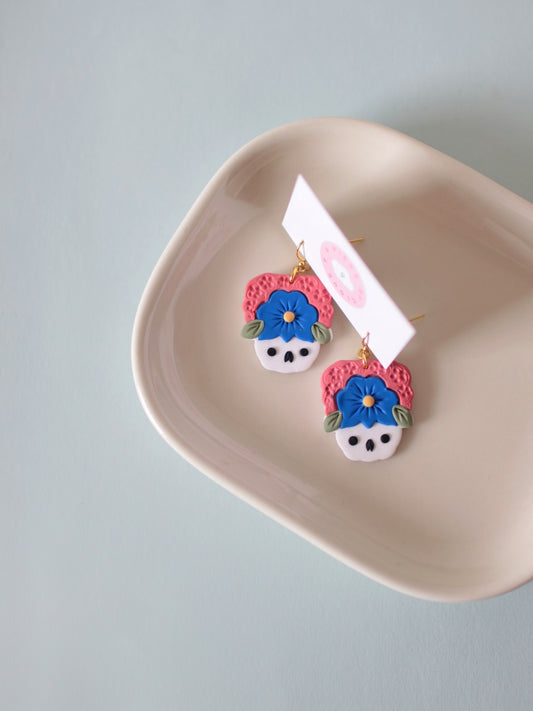 Friducha - Sugar Skull Earrings