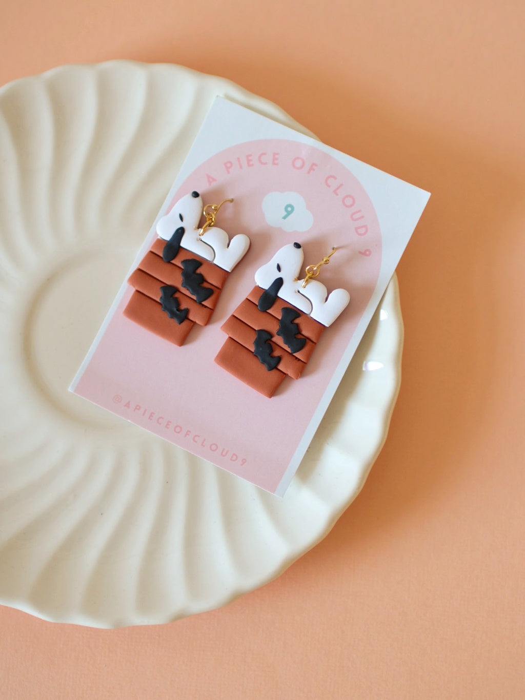Spooky Pup - Halloween Earrings