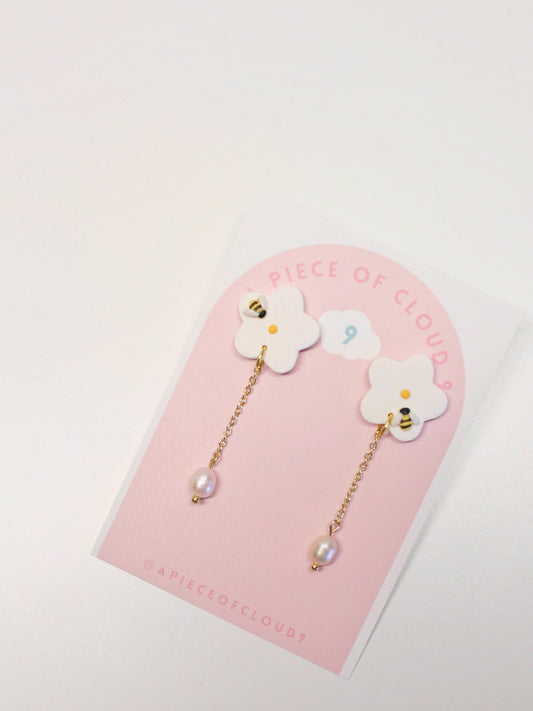 Daisy Droplets - Spring Earrings