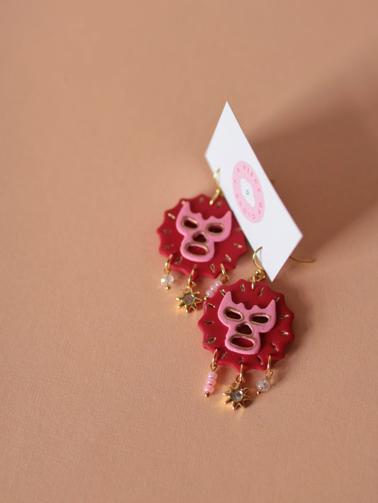 PREORDER - Lucha Libre Statement Earrings