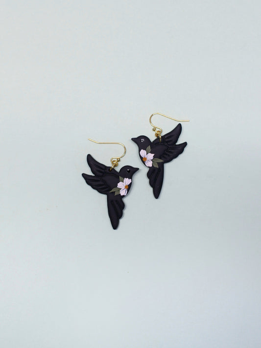 Ladybird - Alebrije Bird Earrings