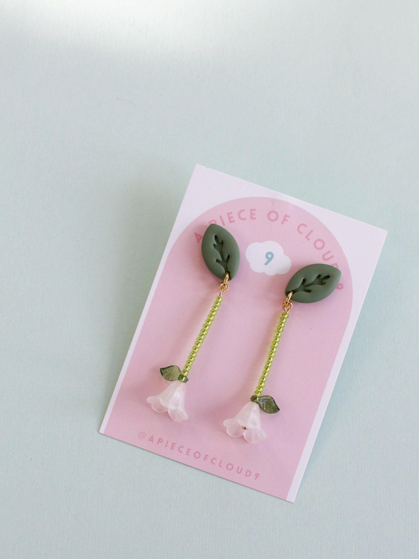 Tulip Garden - Droplet Tulip Earrings