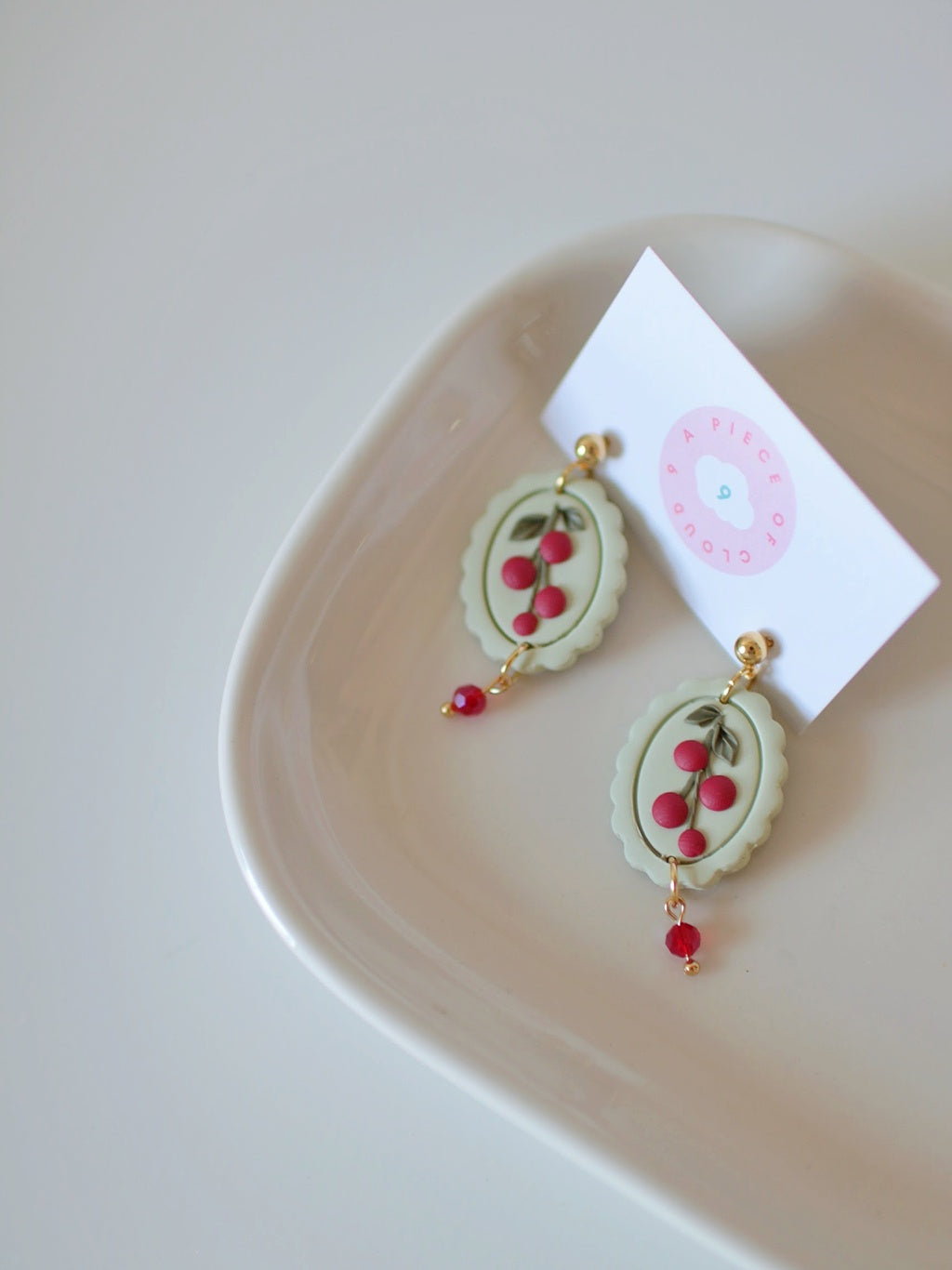 Pomodorinis - Tomato Vine Earrings
