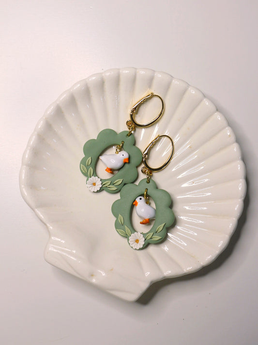 A Duck's Life - Duck Earrings